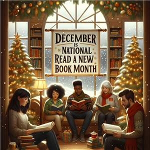 December is National Read A New Book Month